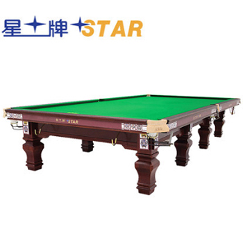 星牌STAR 英式斯诺克台球桌标准斯诺桌球台XW105-12S京剧脸谱设计